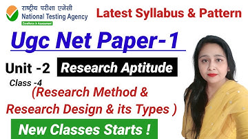 Ugc Net 2023 : June - Paper 1 Preparation Unit Wise -Research Aptitude / NET/ SET/JRF | Divya Gautam