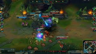 Taliyah W Airborne Thresh Hook Ahri R Cancel Flay