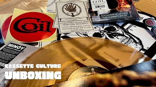Unboxing: Cold Spring Records - Coil Vinyl, PTV Slipmat, Flyers, Mega-Package