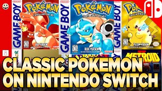 Can You Play Old Pokémon Games on Switch? – Fair Game Video Games