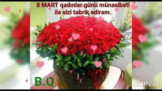 Əziz Xanımlar 8 Mart Qadınlar Günü Münasibəti Ilə Sizi Təbrik Edirəm