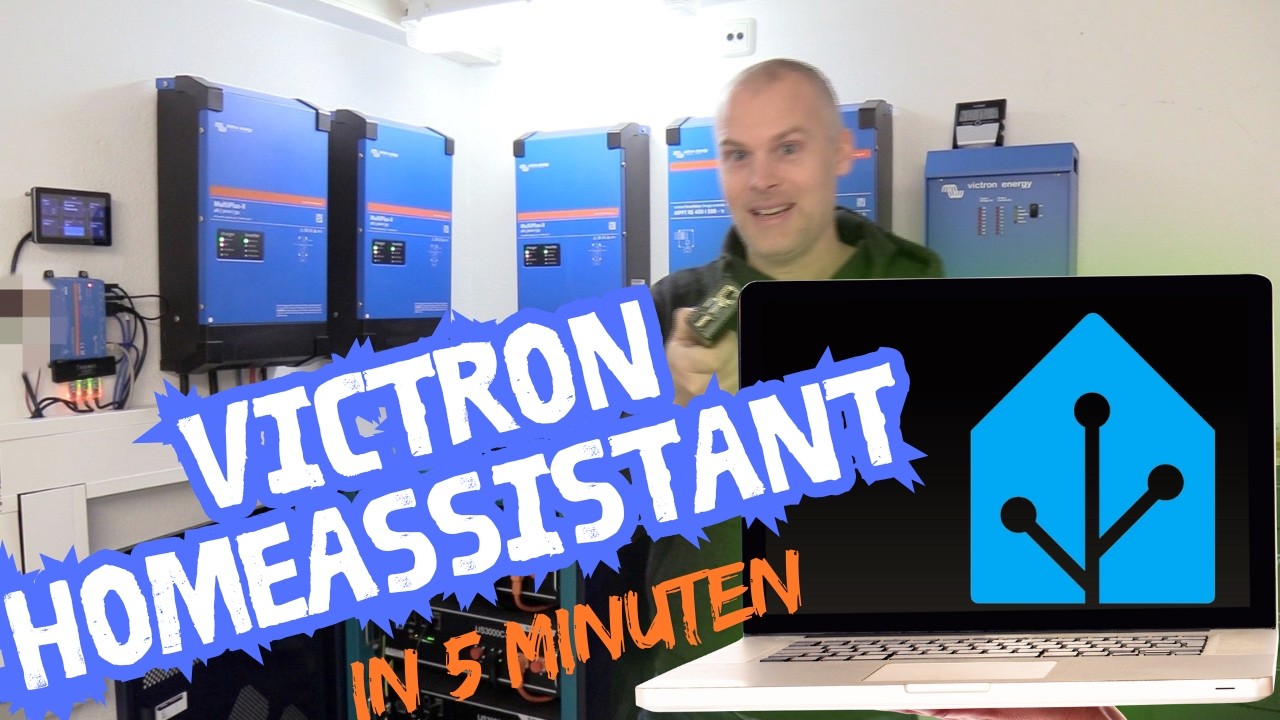 Victron Cerbo GX in 5 Minuten in Home Assistant integrieren - YouTube