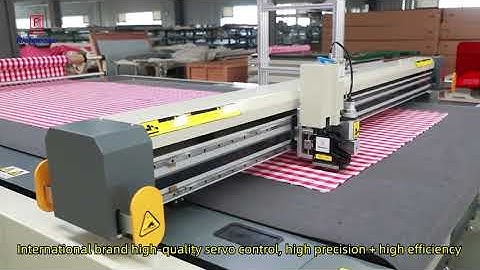 How to cut  Stripe and Plaid fabric in high precision?