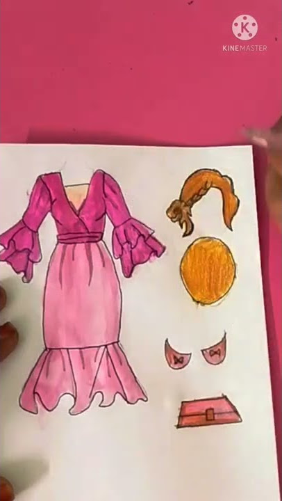 paper doll fashion dress up ❤️❤️#shorts #shortsvideo #jsj