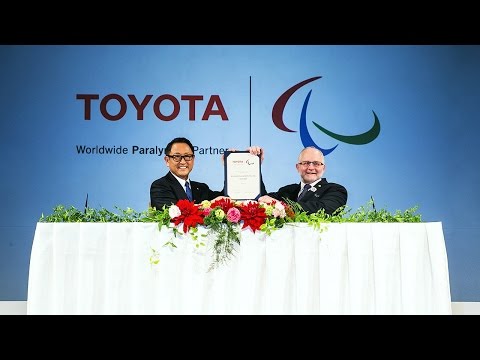 Toyota Signs on as IPC Worldwide Paralympic Partner