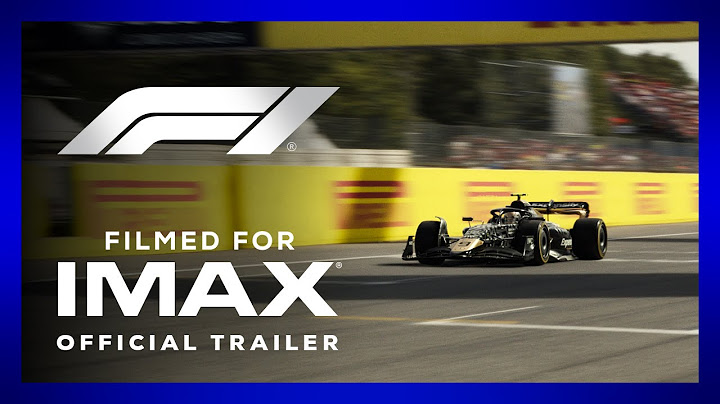 F1 | Official IMAX® 1.90 Trailer 2 | Filmed For IMAX®