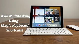 How to do multitasking in iPad using Keyboard Shortcuts! iPadOS 15 screenshot 3