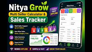 Nitya Grow - multi seller calculator screenshot 3