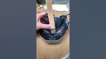 Casting Process | Making 10kg Metal Mask,Smelting Metal Handmade Production Process In Sand #shorts