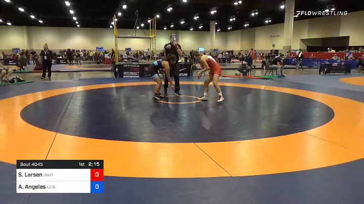 50 Kg Consolation Samantha Larsen Unattached Vs An...