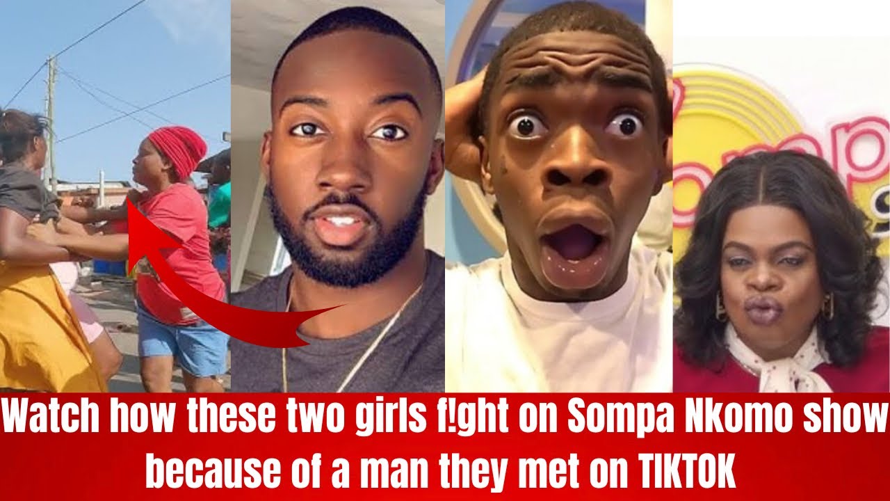Sompa Nkomo live. Two ladies f!ght on Sompa Nkomo show because of a man they met on the TikTok app 