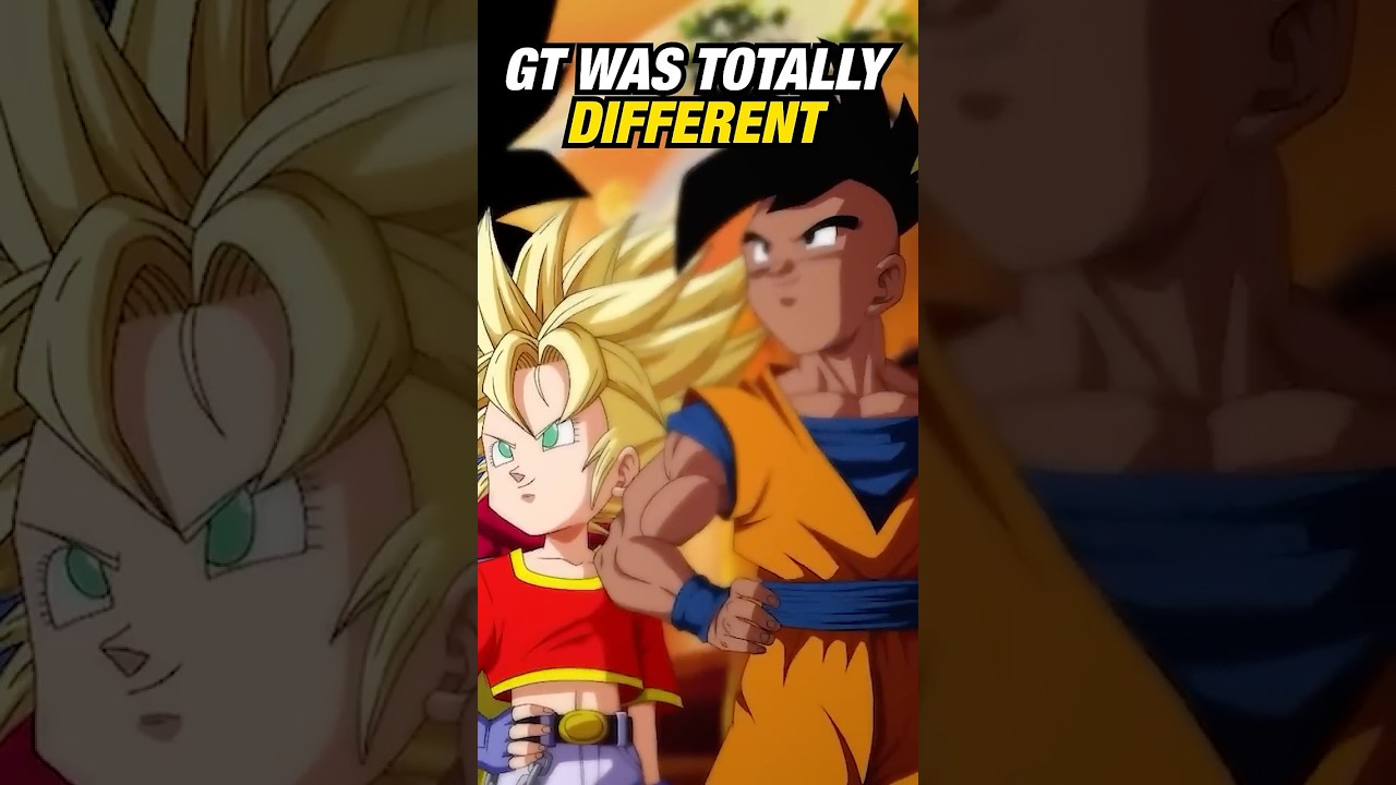 The Original Plans for Dragon Ball GT Were VERY Different!