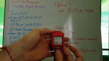 Built by Bergeron Tue Aug 30 - use VIT or FIT?