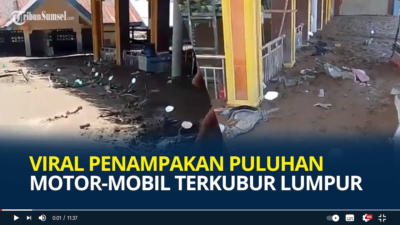 Viral Penampakan Puluhan Motor dan Mobil di Pidie Jaya Aceh Terkubur Lumpur Usai Banjir Surut