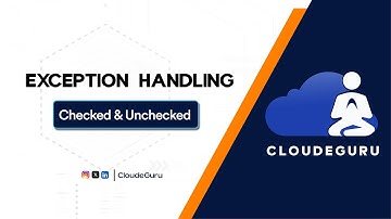 Checked vs Unchecked Exceptions in Java | Key Differences Explained with Examples