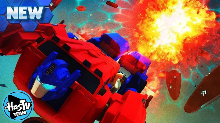 NEW! 🤖 Can Optimus Prime SURVIVE this Explosion? | E18 | Transformers: CYBERWORLD 🔵 HasTV Team