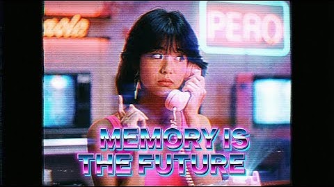 AI Generated 1980s Retro Fashion Film | Memory Is The Future - Synthwave Visual Experience