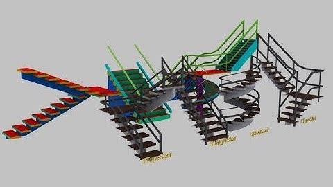 3ds max tutorial - Create basic Staircase | Working with AEC Objects in 3ds Max