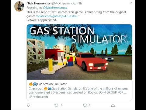 Someone Stole Gas Station Simulator Roblox Youtube - update gas station simulator roblox gas station games