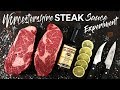 Sous Vide WORCESTERSHIRE SAUCE Steaks Experiment | Sous Vide Everything