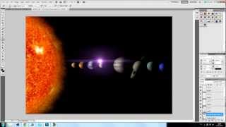 Speed Art | Solar System