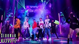 Stray Kids & IKON (feat. Lisa of BLACKPINK) - God's DDU DU DDU DU & Classy Savage