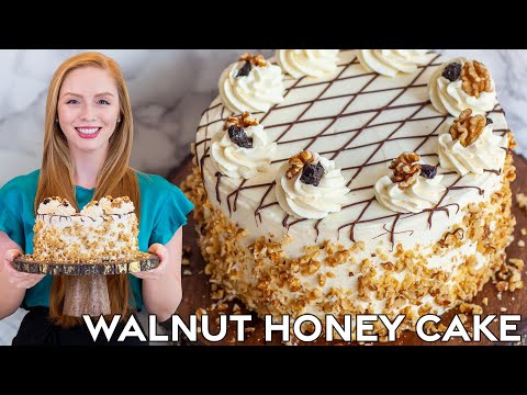 Video: Hoe Makkelijk Is Het Om Een heerlijke Honingcake Met Zure Room Te Bakken