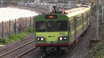 Irish Rail 8100 Class Dart Train 8138 - Salthill & Monkstown, Dublin