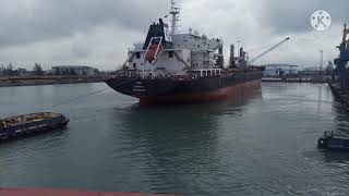 Kalkış Manevrası.Bulk Carier Mv Teo. Departure Manevouring.Limandan Hareket.#Manevra#Gemi