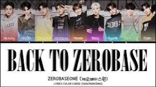 ZB1 Back to ZEROBASE 1hour / 제베원 Back to ZEROBASE 1시간 / ZEROBASEONE Back to ZEROBASE 1hour