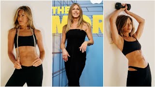 Jennifer Aniston Flaunts Incredible Abs in New Pvolve Workout Video | Her Secret to Ageless Fitness