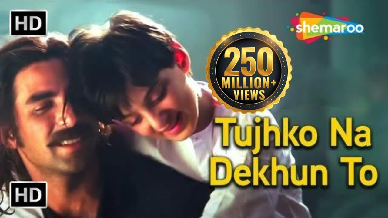 Tujhko Na Dekhun To       Udit N  Sunidhi  Jaanwar   HD Video Songs