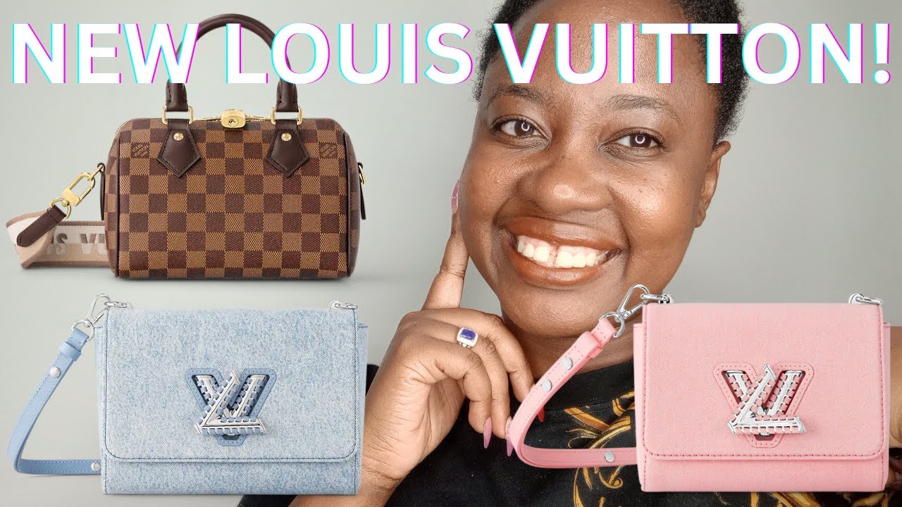 Louis Vuitton Louis Vuitton Mini BB Speedy Monogram Denim Coin Pouch