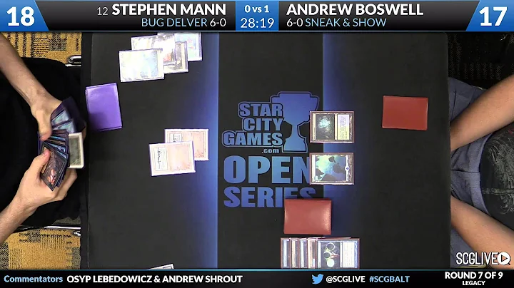 SCGBALT - Legacy - Round 7 - Andrew Boswell vs Ste...
