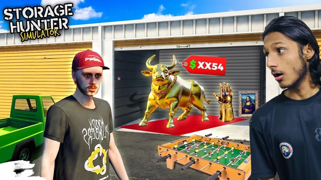 MY FIRST DAY IN STORAGE WARS | STORAGE HUNTER GAMEPLAY #1