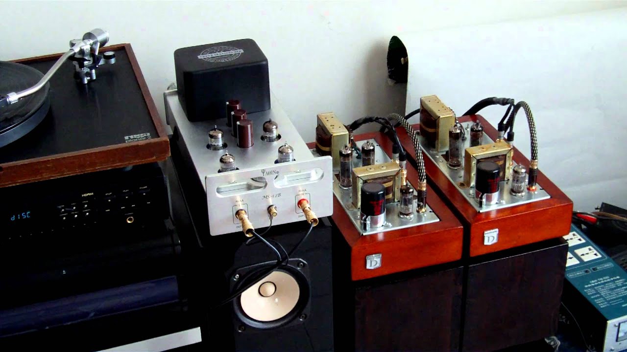 Yaqin Ms12b Tube Valve Pre Amp Preamplifier Youtube