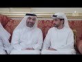 حمد الشرقي يواصل استقبال المهنئين بعيد الأضحى المبارك بحضور ولي عهد الفجيرة 