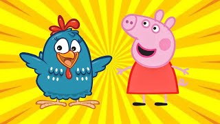 PEPPA PIG vs. GALINHA PINTADINHA ♫ 