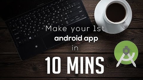 Create your first ANDROID APP in 10 MINS | Android Studio | Learn and Code