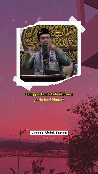SEMUANYA AKAN BAIK JIKA SHALATNYA BAIK #ustadzabdulsomad #ceramah #dakwah #shorts #shalat #hijrah