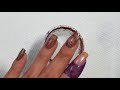 Negative space look watermarble tutorial