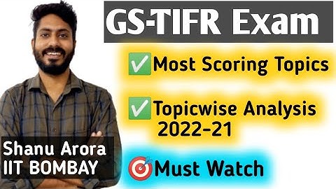 TIFR physics paper Analysis Iphd Phd || tifr physics preparation | tifr physics important topics