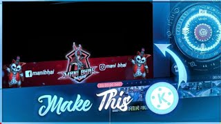 How to Make Animated gaming overlay on android ll make animated gaming overlay in kinemaster #free