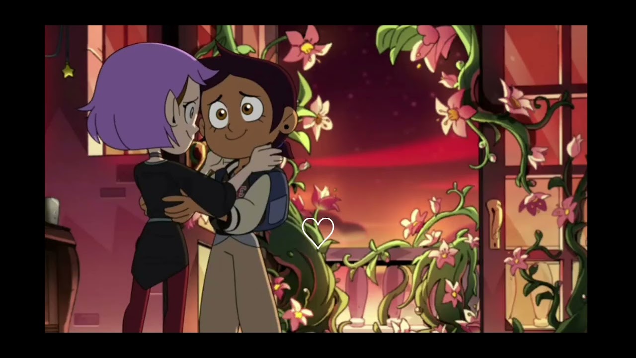 Дом Совы 2 сезон 20 серия поцелуй Луз и Эмити - YouTube