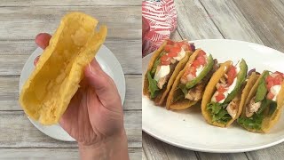 How to make tacos shell in very easy way!