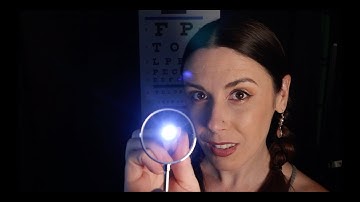 ASMR : 👁Eye Recalibration👁 : Light Triggers & Eye Exam