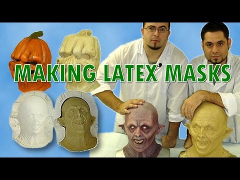 Monster Movie Masks Part  I- Molding & Casting Latex Masks