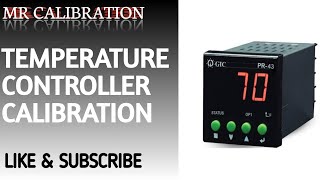 Temperature Controller Calibration #calibration  #temperature #controller