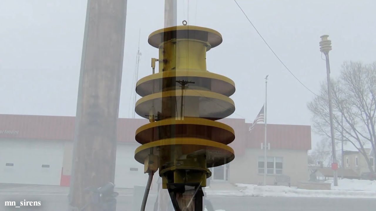 ACA SuperBanshee Siren Test - Full Alert - Johnson Creek, Wisconsin