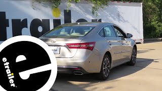 etrailer | Rear View Safety Blind Spot Sensor System Installation  2018 Toyota Avalon